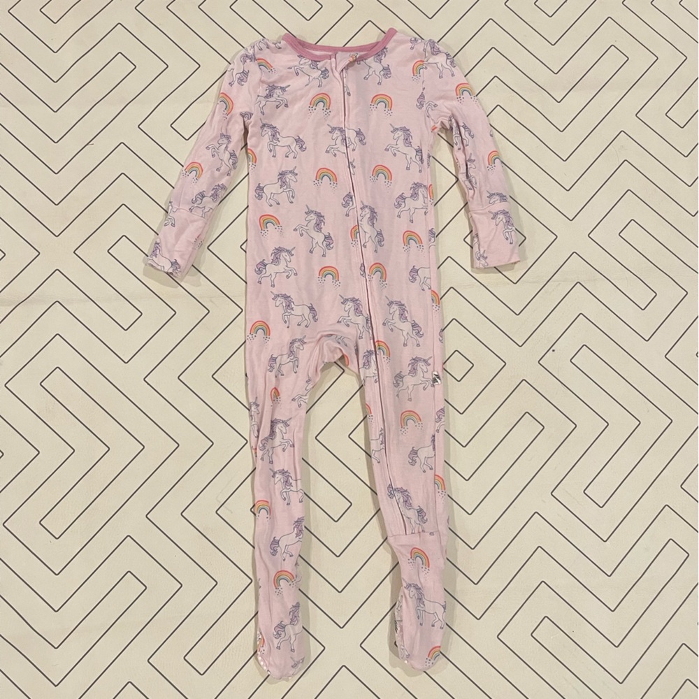 Free Birdees Zipper Footie Pajama